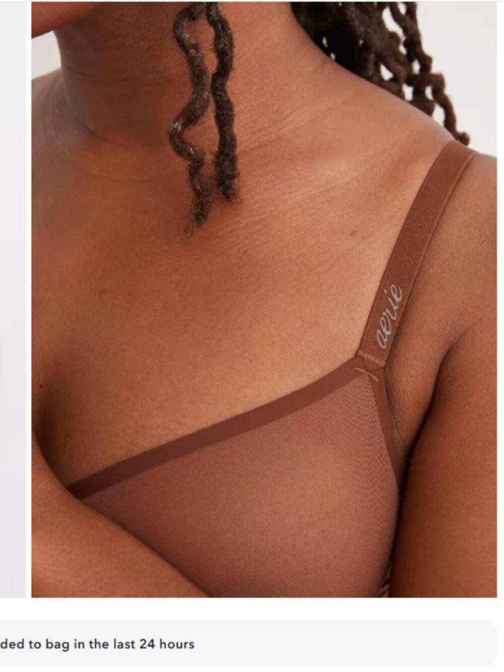 NEW with Tags Aerie Smoothez Underwire Full Coverage Bra Sheer Mesh 32DDD XL - Picture 3 of 5